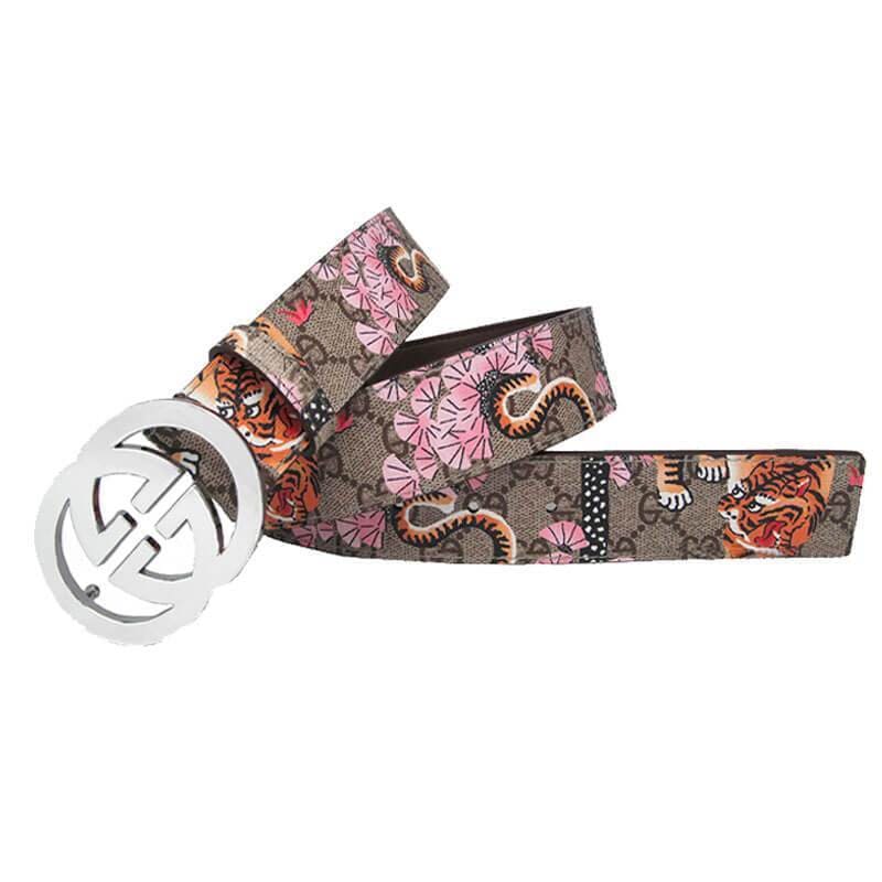 G Letters Tiger Print Belt