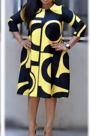 Fashion Print Dress