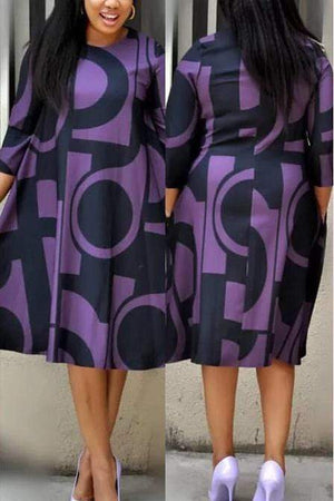 Fashion Print Dress