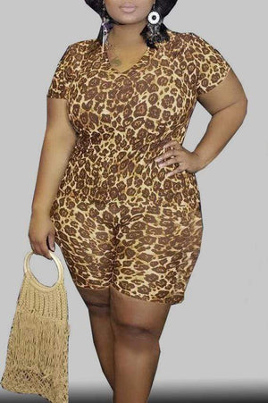 Leisure Sexy Leopard Print Sets