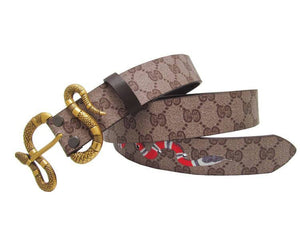 Retro Snake Printed Belt