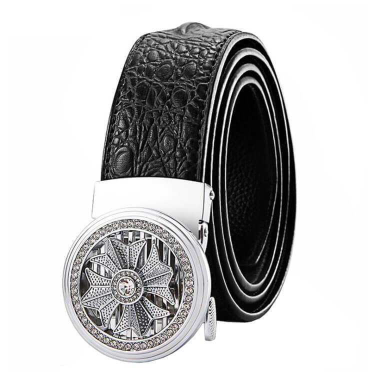 Fashion Crocodile Leather Belt