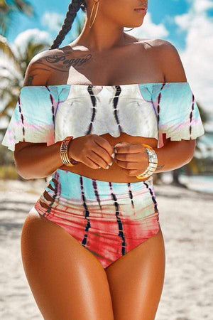 VogueRegion  Print Two-piece Swimwear - VogueRegion