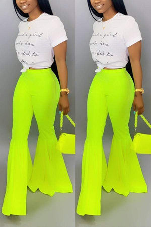 Fashion Casual Flared Pants