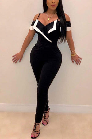 Fashion Sexy Off Shoulder Jumpsuit