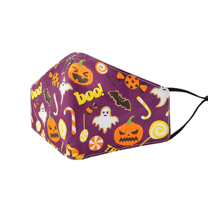 Fashion Halloween Print Face Protection