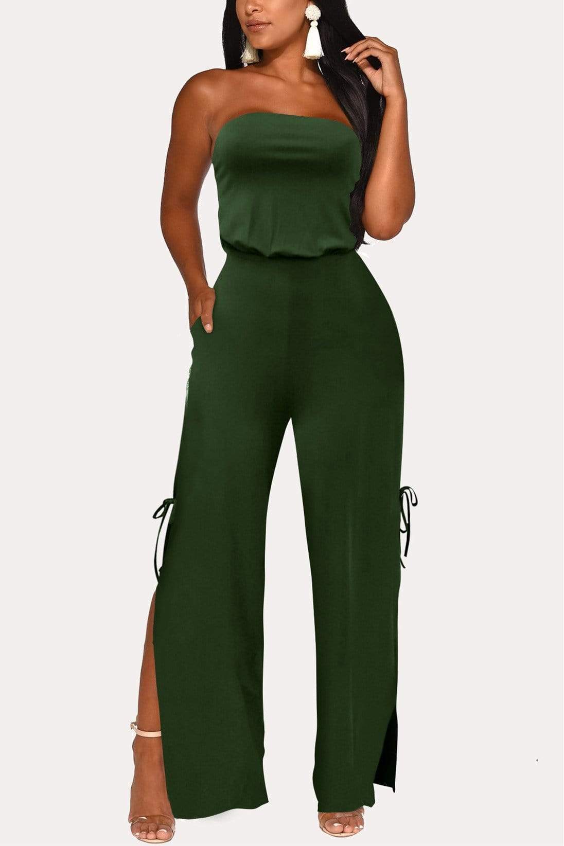 Sexy Backless Wide Leg Jumpsuit