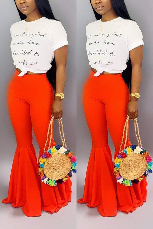 Fashion Casual Flared Pants