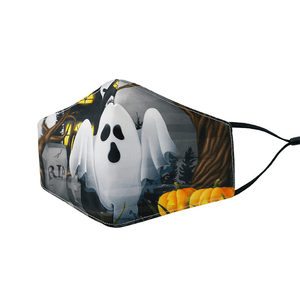 Fashion Halloween Print Face Protection