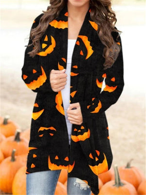 Halloween Element Cardigan