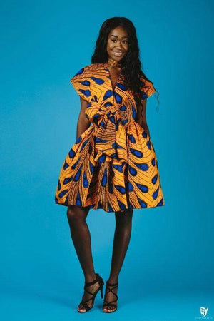 African Print Dress