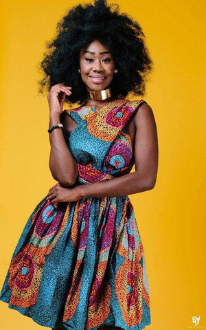 African Print Dress