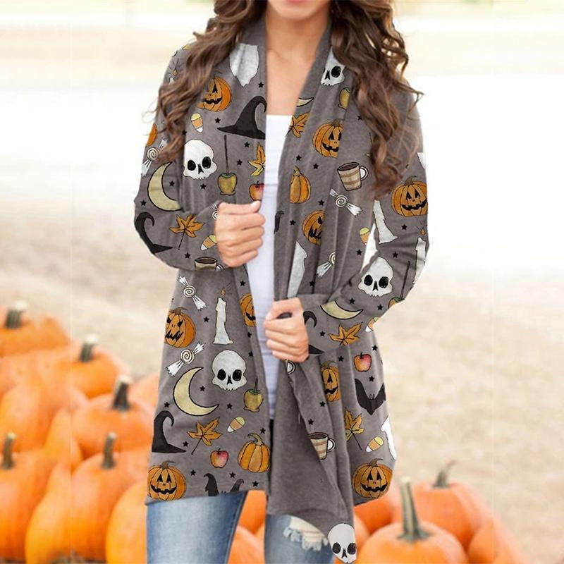 Halloween Element Cardigan