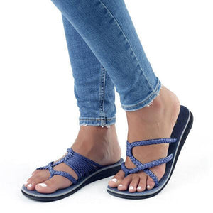 Oceanside Rope Flats Sandals