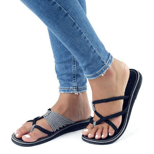 Oceanside Rope Flats Sandals