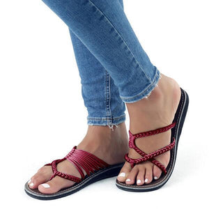 Oceanside Rope Flats Sandals