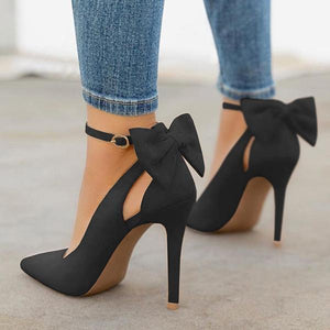 Women Cute Bowknot High Heels