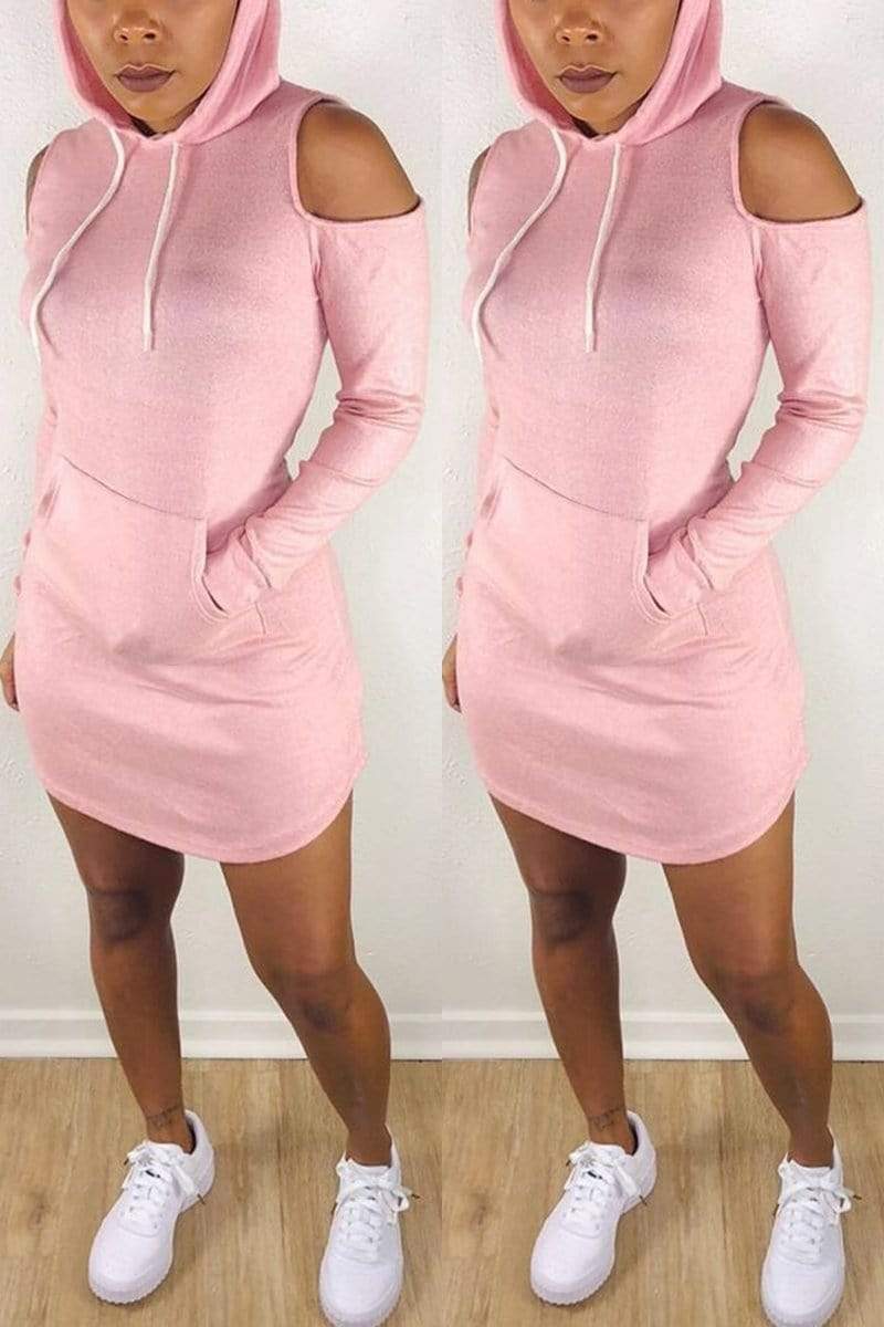 Casual Off Shoulder Dress