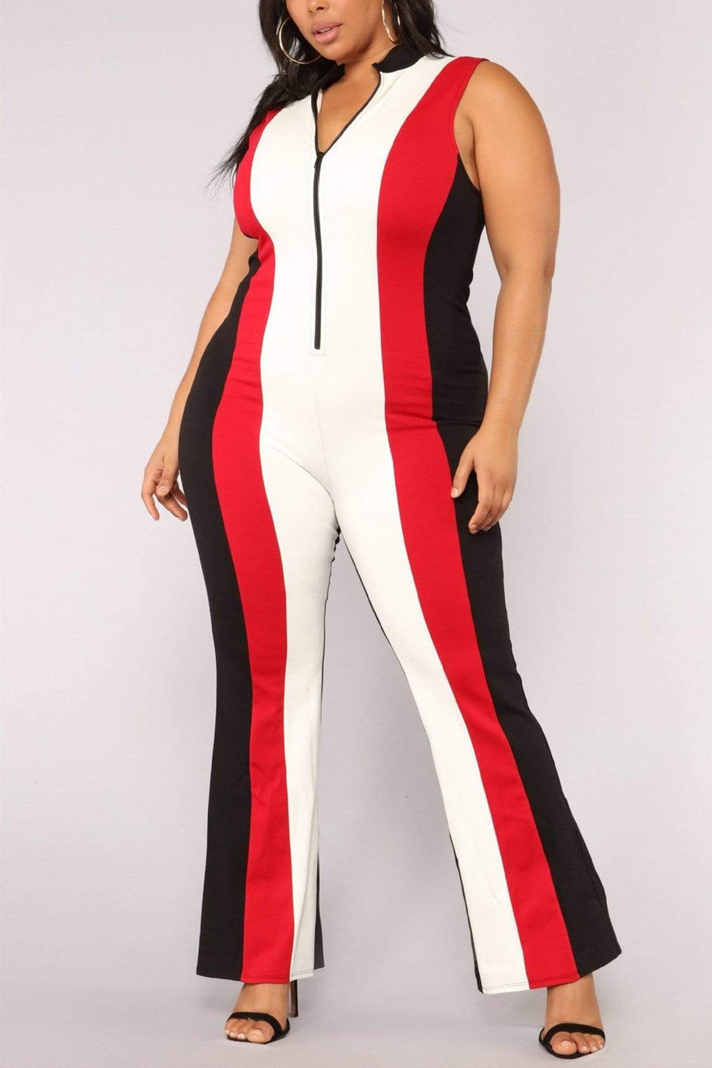 Fashion Casual Seeveless Jumpsuit