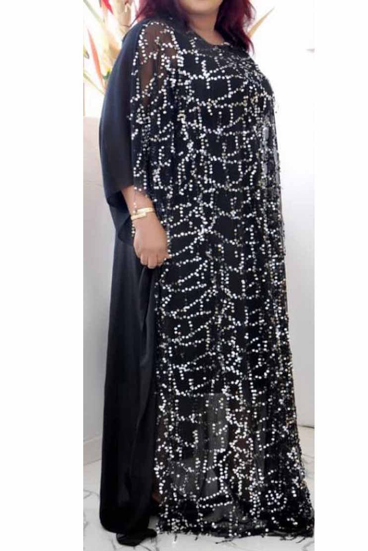 Fashion Sequined Lined Dress