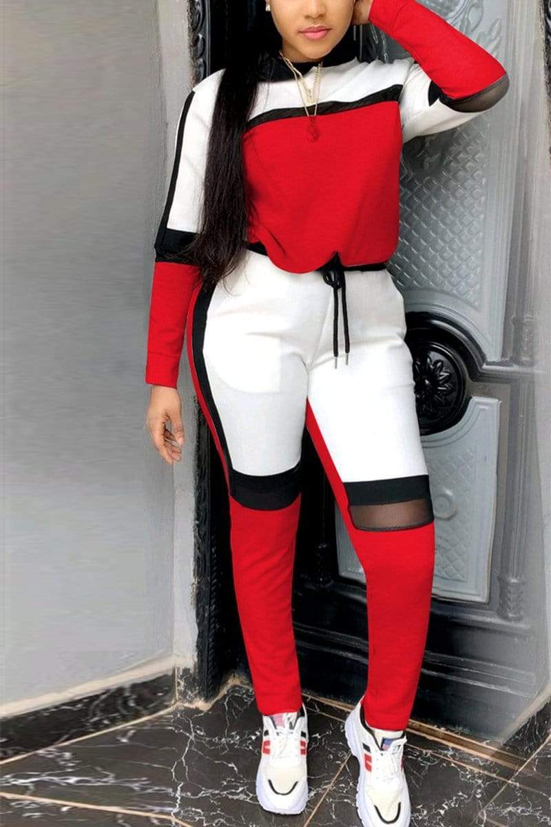 Casual Sports Pants Set