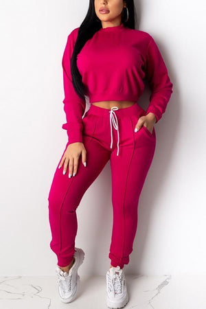 Casual Long Sleeve Sports Set