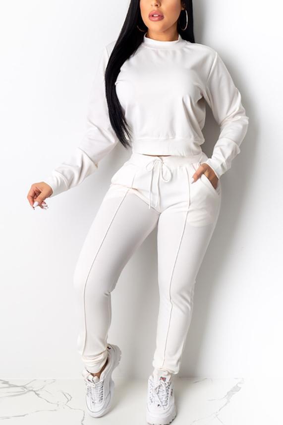 Casual Long Sleeve Sports Set