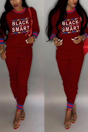 Fashion Print Long Sleeve Set