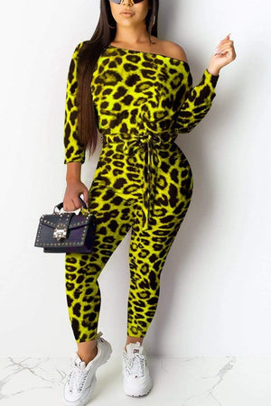 Sexy Leopard Print Jumpsuit