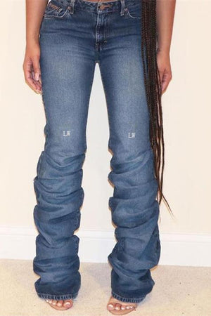 Fashion Classic Monogrammed Jeans