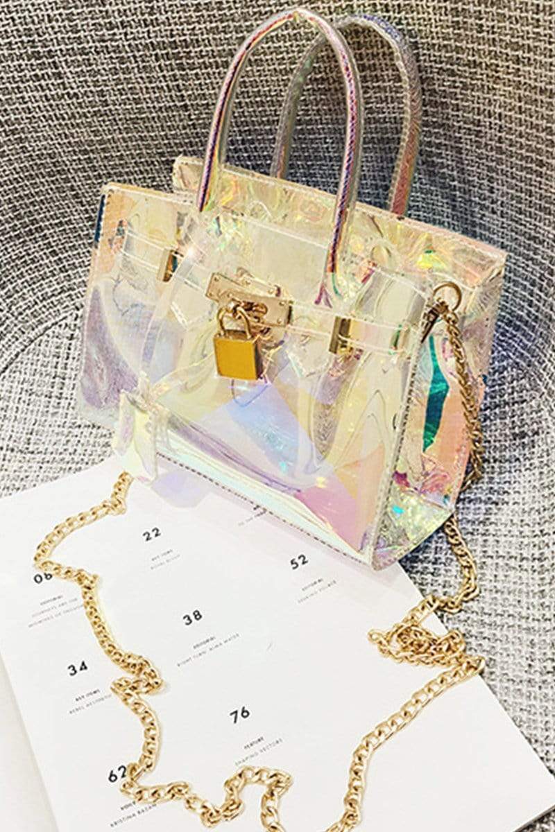 Fashion See-Through Crossbody Bag