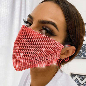 Stylish Hot Diamond Design Mask