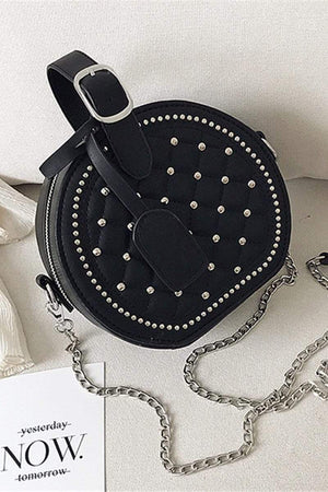 Casual Chain Strap Crossbody Bag