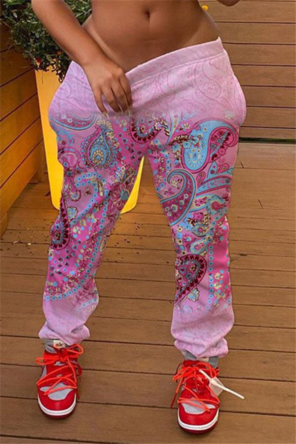 Fashion Personality Printed Trousers