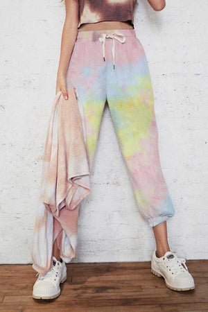 Casual Loose Tie dye Sports Pants