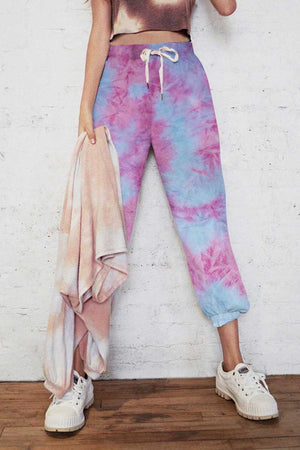 Casual Loose Tie dye Sports Pants