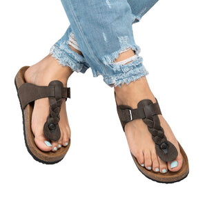 Buckle Strap Flip Flops