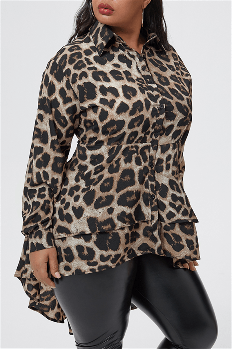 Fashion Casual Plus Size Shirt