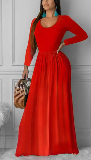 Fashion O Neck Dress