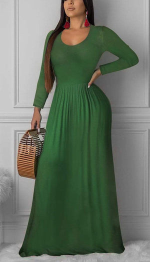 Fashion O Neck Dress