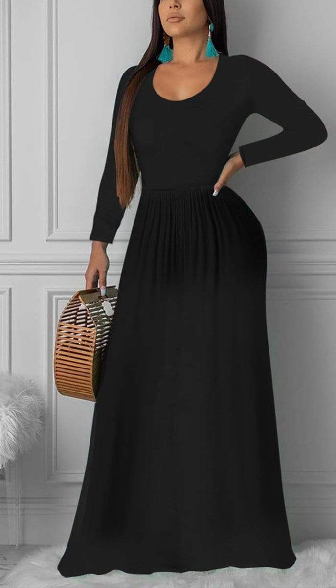 Fashion O Neck Dress