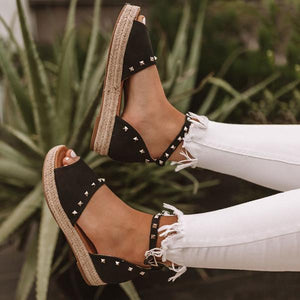 Peep Toe Ankle Strap Sandals