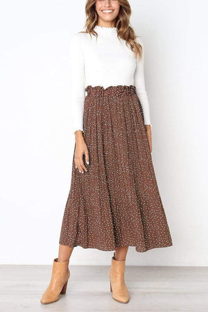 Fashion Wild Polka Dot Skirt