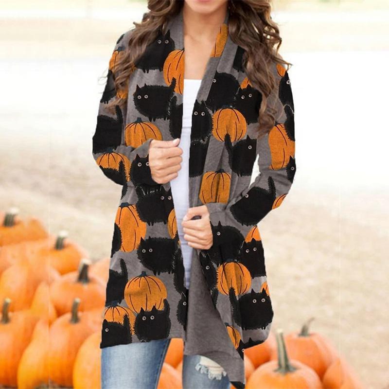 Halloween Element Cardigan