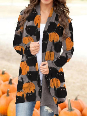 Halloween Element Cardigan