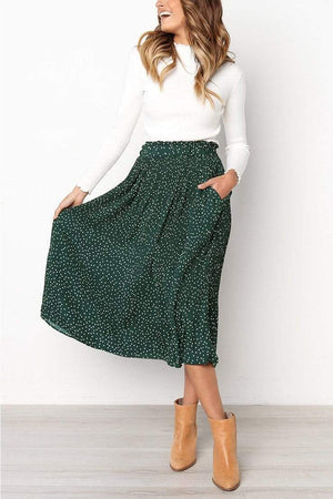 Fashion Wild Polka Dot Skirt