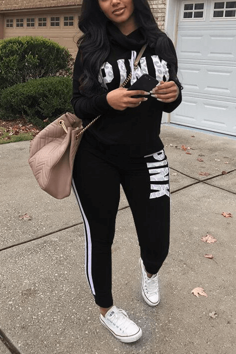 Fashion Casual Sports Two-Piece