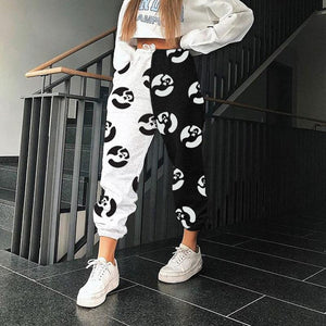 Halloween print sweatpants