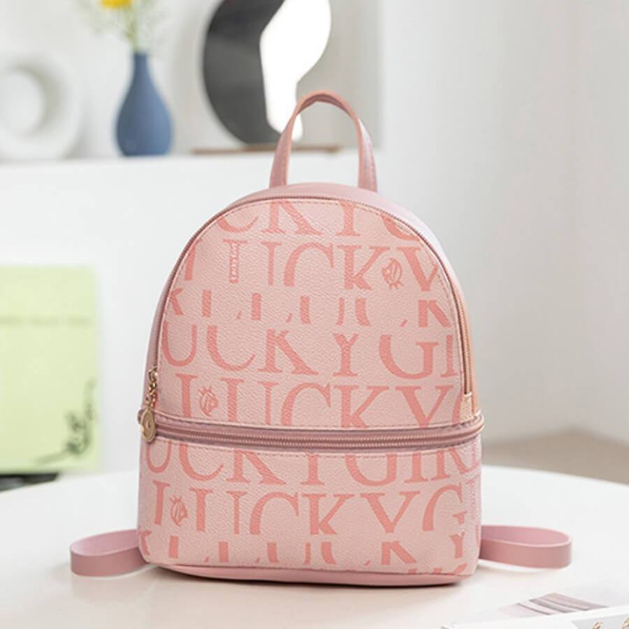 Fashion Casual Letter Print Backpack