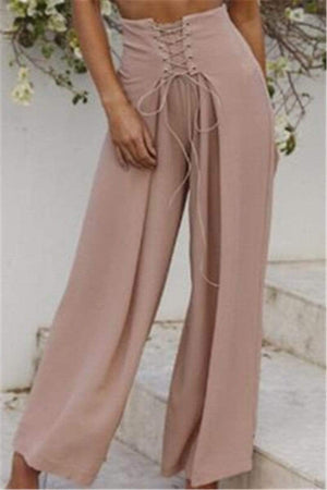 Fashion Casual Solid Color Trousers